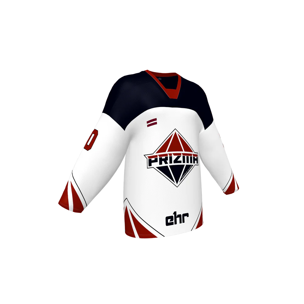 HK PRIZMA bērnu hokeja krekls BALTS